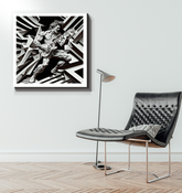 Blues Guitar Solos Wrapped Canvas